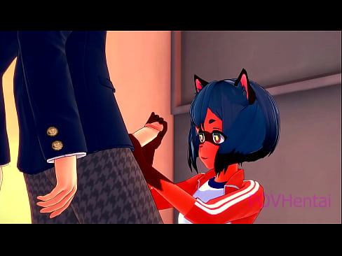 ❤️ Faatoaga povi fou ma Michiru Kagemori Pono fa'afafine ❌
